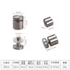Clavos Publicitarios de Acero Inoxidable Clavos de Espejo Engrosados Tapa Decorativa con Agujero para Tornillo para Ocultar Defectos Piezas de Fijación de Vidrio Acrílico Clavos Decorativos