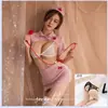 Lencería Sexy al por Mayor entrega de una pieza deseo puro tentación uniforme sexy traje de enfermera con abertura tirante lateral 790