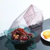 Plato de frutas creativo para el hogar, sala de estar, mesa de centro, plato de frutas, plato de cinco esquinas, plato para dulces y aperitivos, cesta de frutas, cuenco de frutas