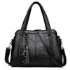 Bolso de Mujer de Gran Venta Transfronterizo con Bordado Patchwork, Moderno y Versátil Bolso de Hombro y Cruzado de Cuero Suave de Gran Capacidad