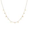 Colar de Aço Titânio Gota Nova de Luxo Leve para Mulheres Design de Nicho Corrente para Clavícula Novos Acessórios de Ouro 18K Corrente de Lã