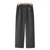 Pantalones de Mujer para Personas de Mediana Edad y Mayores de Cintura Alta Pierna Recta Largos para Mujer Otoño Invierno Nuevo Estilo de Moda con Caída Pantalones Mom de Pierna Recta para Mujeres Mayores de 50
