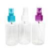 Botella vacía transparente de plástico PETG Ezhilian de 30 ml vendida directamente de fábrica, botella pequeña de viaje con atomizador, botella con atomizador para alcohol