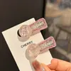 2026 Nuevo Estilo Clip para el Cabello Brillante de Cristal con Diamantes y Perlas Pinza de Pato Pinza Lateral para Flequillo Pasador Accesorio Dulce para el Cabello para Mujeres