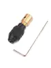 Mandril de Mini Furadeira Elétrica Autoapertante, Pequeno Suporte para Broca de Furadeira Elétrica, Furadeira Manual Pequena Esmerilhadeira Elétrica Marcenaria Mandril de Latão para Furadeira