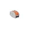 Conector de lámpara universal, conector de cable blando y duro, conector de prensa tipo tope, divisor rápido, terminal rápido