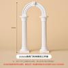 Accesorios de Fotografía Columna Romana Blanca Adornos para Exhibición de Cosméticos Soporte de Exhibición Decoración de Fondo para Fotografía de Naturaleza Muerta
