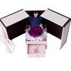 Rosas Eternas Mais Vendidas na Amazon Transfronteiriças, Fornecimento Direto do Fabricante, Rosas Eternas Rosa Porta Dupla
