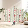 Manta Perezosa con Capucha Desmontable de Franela con Estampado Digital Navideño Manta Chal Cálida de Invierno Cubierta para Sofá