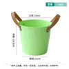 Balde de lata cor de doce, vaso para suculentas, balde de brinquedos, balde de praia, porta-pincéis de maquiagem e canetas, balde criativo para organização de mesa