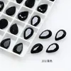 Dongzhou Cristal 8x12 Gota d'Água Pedrarias para Nail Art Super Brilhantes Coloridas Formato de Pera Corte de Alta Qualidade DIY Decorações para Unhas de Boneca