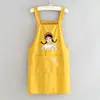 Delantal de cocina casero ultradelgado de verano, delantal dopamina resistente al agua para mujeres en la industria de la restauración, repostería y vestimenta de trabajo con texto impreso