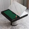 Capa de Mesa Quadrada Dobrável Universal para Mahjong, Tabuleiro Separado Simples Quadrado para Mesa de Jantar, Tampo de Mesa em Madeira Maciça