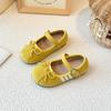 Sapatos Pequenos de Couro com Laço para Crianças 2025 Primavera e Outono Sapatos para Meninas Moda para Bebês Sapatos de Princesa com Solado Macio Tendência