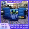 Castelo Inflável Divertido com Tema Sea World, Escorregador, Piscina de Bolinhas, Escalada em Rocha - Combinação de Equipamentos de Diversão, Equipamento Mais Vendido no Parque