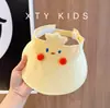 Chapéu de Pescador para Bebê Estilo Coreano Verão Malha Respirável Desenho Animado Super Fofo Chapéu de Sol para Bebê ao Ar Livre para Meninos e Meninas