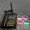 Fãs de Concerto com Logo Impresso Pulseira com Controle Remoto para Torcer em Festival de Música Sensor de Vibração Pulseira Luminosa de LED