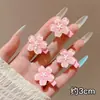 Pinza para el pelo de niño con lazo de mariposa, pinza lateral, pasador para la parte trasera de la cabeza, pinza para el pelo de princesa, pinza para el flequillo, accesorio para el pelo de niñas