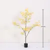 Árvore de Bananeira e Oliveira de Viajante Artificial e Planta Monstera em Vaso 1,2m Pisante Interno Ornamentos Decorativos Planta Verde Artificial Paisagismo