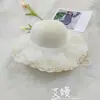 Chapéu de Palha Infantil Primavera e Verão Chapéu Protetor Solar Bolsa Princesa de Verão Chapéu de Praia Chapéu de Sol Presente para Menina Dia das Crianças