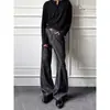 Jeans Acampanados Retro de Calle Americana, Pantalones Largos Bordados Premium, Denim Crudo de 13 Onzas, Versátiles, Adelgazantes, Casuales