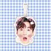 Etiqueta de bagagem Liu Xianhua pingente de mochila corrente ornamento pendurado etiqueta pendurada periférico TikTok mesmo estilo
