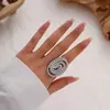 Anillo Ajustable Estilo Antiguo de Alas de Fénix, Chapado en Oro, Diseño Exquisito de Alta Gama, Decoración Vintage para Bodas, Joyería para Mujer