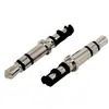 Conector Macho Estéreo Dc3.5 Od4.5 Comprimento 24.5 Pino de Fone de Ouvido Áudio e Vídeo Periférico de Computador Plug de Interface 3.5