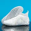 Zapatos de fútbol con tachuelas largas y de césped para adultos para hombre, aptos para entrenamiento en césped y competición, zapatos deportivos ligeros al por mayor