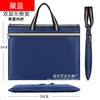 Pasta Lona B4 Bolsa com Zíper Bolsa de Conferência Pasta Arquivo Bolsa de Escritório Bolsa de Informações Pasta Mensageiro Bolsa para Documentos Atacado Impressão Personalizada