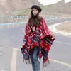 Chal bohemio, capa exótica para mujer, adecuada para viajes a Xinjiang, excursiones por la pradera y sesiones de fotos, capa exterior de estilo étnico