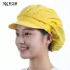 Gorra de Trabajo Nueva de Xuan Taller de Fábrica de Alimentos Gorra de Malla Transpirable Sombrero de Cocina para Mujer Catering Anticaída de Cabello Antiaceite Humo y a Prueba de Polvo