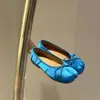Zapatos de Mujer Chuyuji Mary Jane Francés Primavera/Verano Lunares Satén Poco Profundos de una Sola Pieza Planos Moño Zapatos de Ballet Punta Dividida