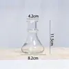 Vaso de Vidrio de Sodio-Calcio Transfronterizo al por Mayor Estilo Simple de Ins Adorno Floral Hidropónico Decoración de Mesa