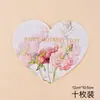 Decoración para pastel del Día de la Madre, topper de dibujos animados para cumpleaños, repostería, lleno de bendiciones, salud y felicidad