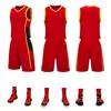 Conjunto de Uniforme de Basquete Roupas para Meninos, Meninas, Crianças Pequenas, Alunos do Ensino Fundamental, Uniformes de Equipe de Treino, Camisas Esportivas, Secagem Rápida para Meninos Estampado