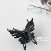 Mariposa de agua acrílico transparente clip de mariposa líquido diseño de nicho súper hada temperamento pasador accesorios para el cabello