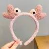 Faixa de Cabelo Máscara Alisante, Acessório de Cabelo Divertido e Peculiar Estilo Girly, Faixa de Cabelo para Arrumar Fios Soltos, Coque de Cabelo Feminino de Inverno
