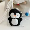 Colgante de Peluche de Pingüino Lindo de Dibujos Animados Original Muñeca de Pareja Colgante para Bolso de Niña Regalo para Estudiante