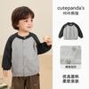 Chamarra Tejida Infantil Panda Kaka Ropa de Otoño para Niños Ropa Casual de Otoño para Niñas Tops para Bebés Ropa para Bebés y Niños