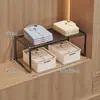 Zapatero de niveles ajustable para dormitorio, soporte para zapatos debajo del escritorio de estudiante, organizador de almacenamiento, estante de almacenamiento para zapatero en casa