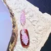 Decorações Populares Coloridas para Unhas de Pavão, Pavão Translúcido 3D Colorido Arco-Íris Acessórios de Unha Usáveis Atacado