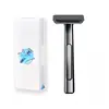 `Navalha de Segurança RZACLEA 20T Glide Pro, Cabeça Flutuante Dupla de Meia Lâmina, Acessórios Opcionais`