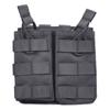 Cross-border Amazon tático multi-função M4 Magazine bolsa dupla AK Magazine molle saco de armazenamento colete bolsa acessório