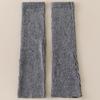 Calcetines Maillard Apilados Otoño e Invierno para Mujer, Calcetines Blancos Espesos Y2K para Pantorrilla, Protectores de Pierna de Punto Suaves, Amigables con la Piel y Cálidos