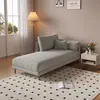 Sillón de lujo moderno minimalista para sala de estar, dormitorio, hotel o casa de huéspedes; una silla reclinable cómoda para usar junto a la cama; un sofá pequeño