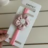 Calidad Estilo Coreano Nueva Diadema de Flores para Niños, Dulce y Versátil, No Daña el Cabello, Lazo para el Cabello de Moda, Cuerda para el Cabello y Lazo para el Cabello