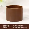 Funda de Silicona para Tazas de Vidrio, Engrosada, Resistente al Desgaste, Antideslizante, Protector de Borde para Taza de Té de Tubo Recto, 5.5-8cm Fábrica