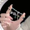 Pulseira de Lã Tecida à Mão Urso Sândalo Dopamina Feminina Doce Menina Coração Design Infantil Fofo Joia da Moda