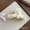 Pinza de garra de felpa para otoño e invierno, estilo elegante, para cabello fino en la nuca, pinza para el cabello de tamaño mediano para mujer, accesorio para el cabello tipo pinza de tiburón